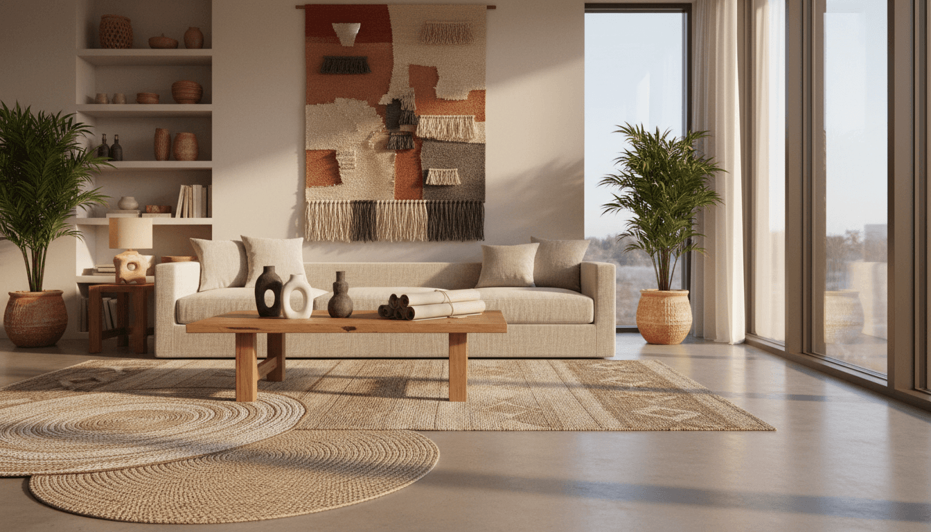 Refined interior seating area with natural light